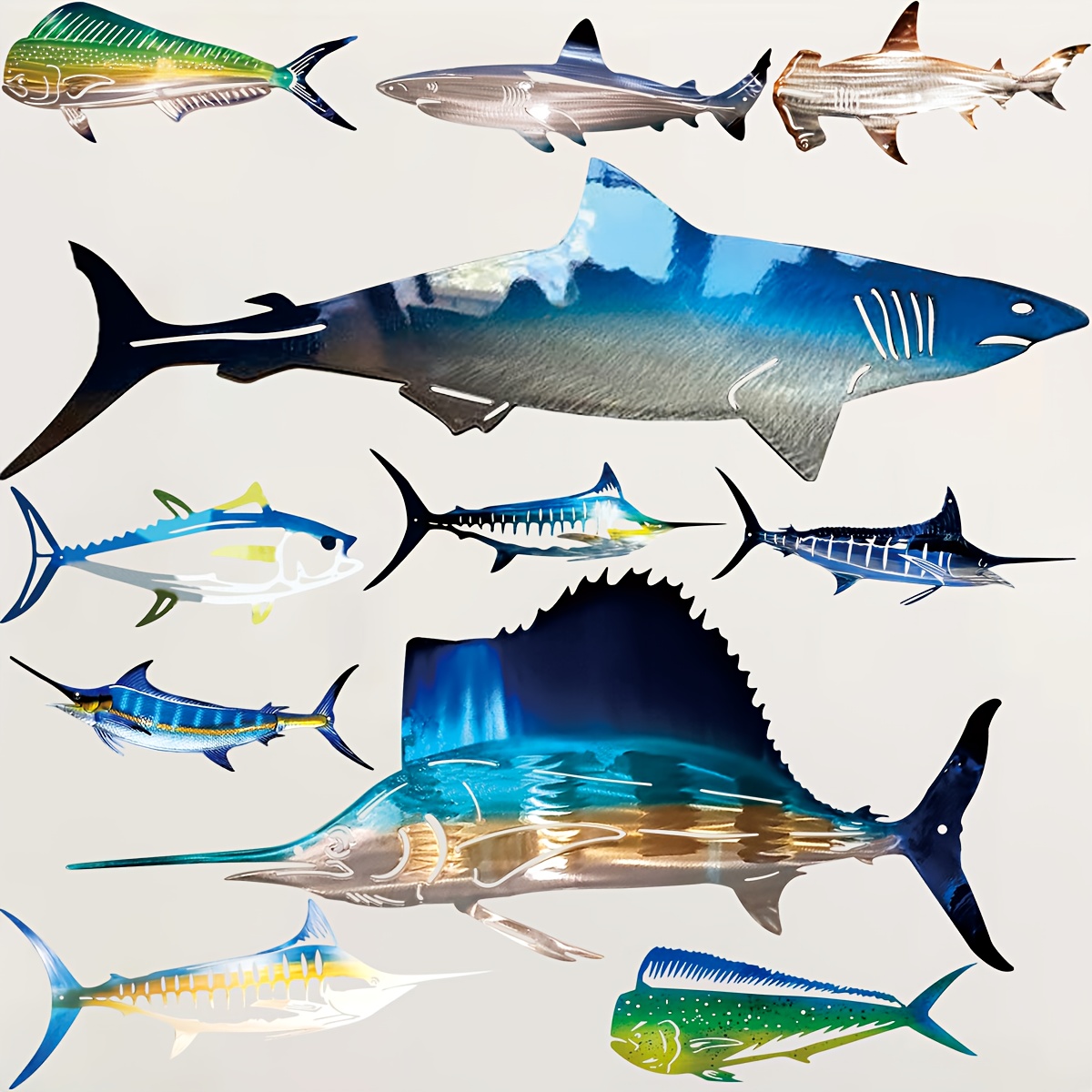 Fish Wall Decoration - Temu