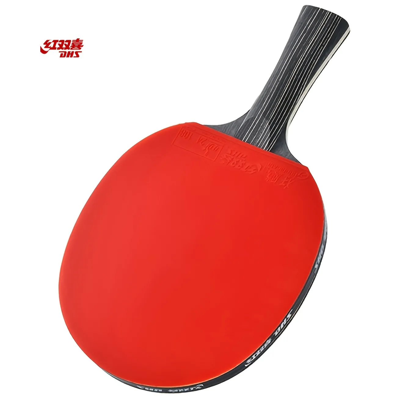 Dhs Table Tennis Racket, Single Racket, All-round Horizontal Racket, Double-sided Anti-adhesive Training Game