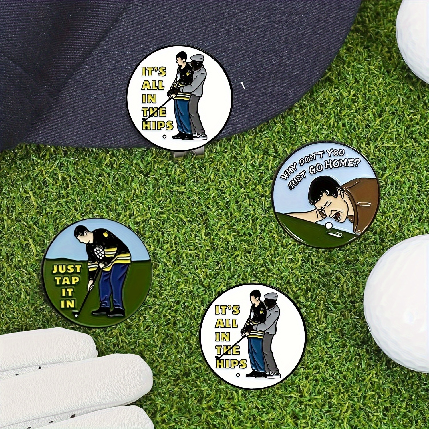 HAFHUE World's Okayest Golfer Golf Ball Marker with Magnetic Hat Clip, Funny  Golf Accessories and Golf Gifts for Women Men Dad Grandpa, Birthday for Golfer  Golf Lovers - Yahoo Shopping