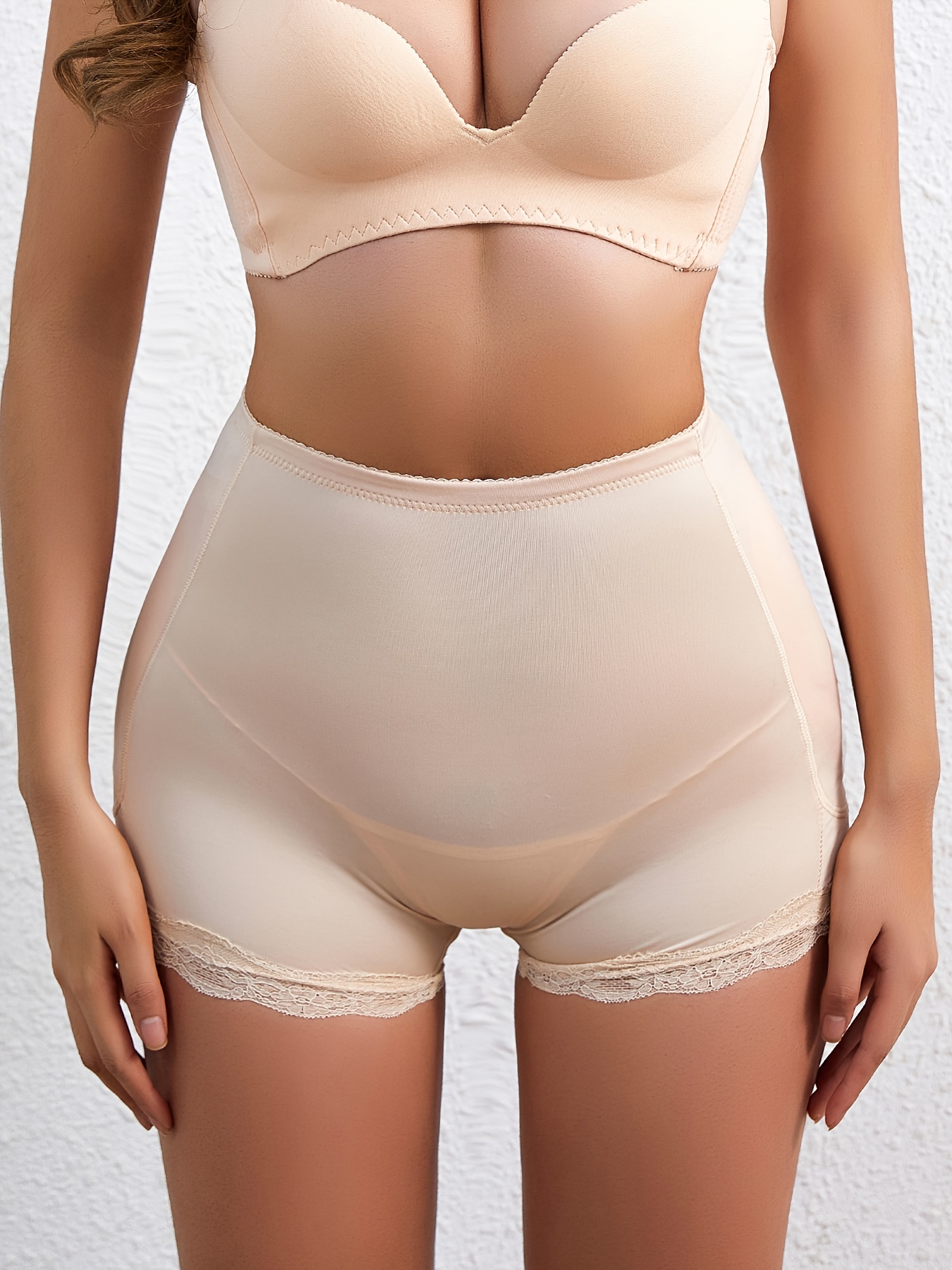 Hip Pads Enhancer Panties 4 Removeable Padded Seamless Fake Buttock Control  Boyshort : : Clothing, Shoes & Accessories