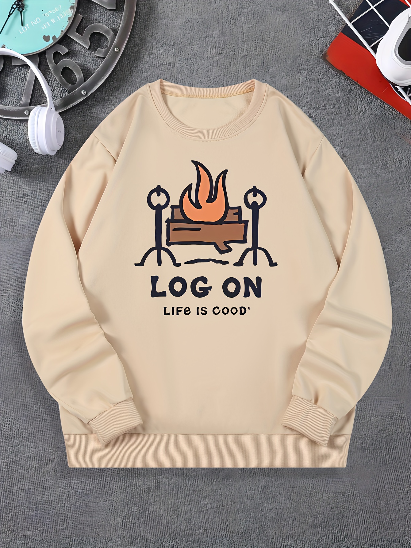 Life is sale good sweatshirt mens