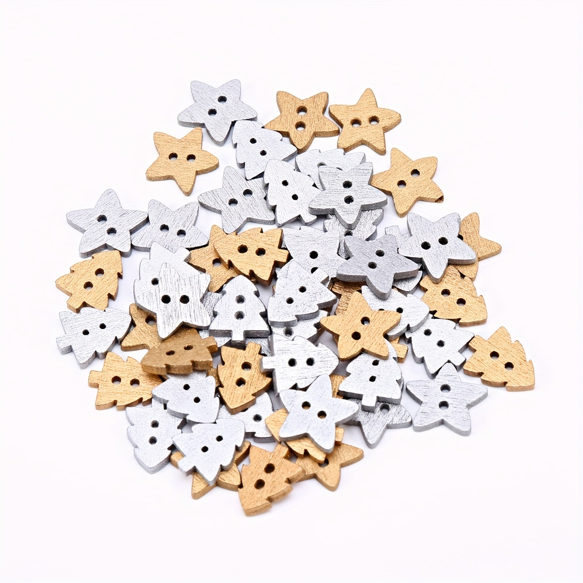 Five pointed Star Buttons 2 Holes Resin Sewing Buttons - Temu