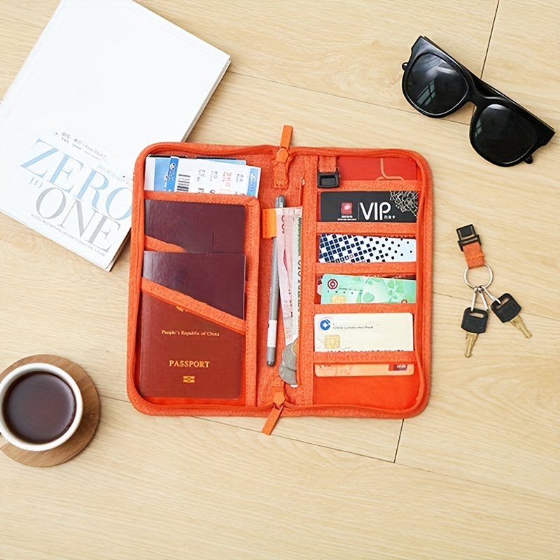 Külföldre utazó okmánytáska utazási jegy, útlevéltároló táska