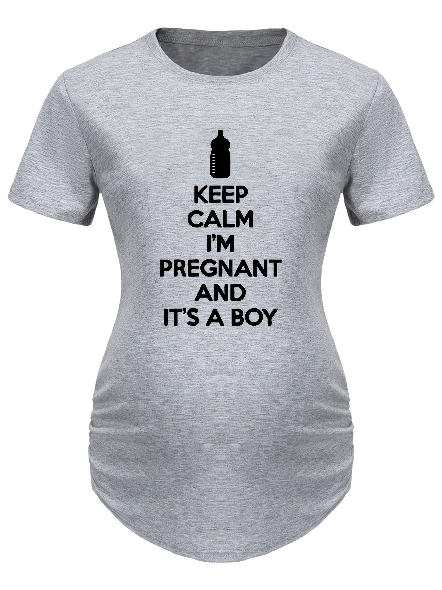 Cute Maternity Expecting Pregnancy Shirts With Sayings Keep Calm