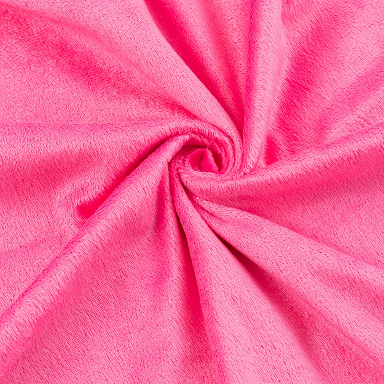 Neon Pink Stretch Velvet