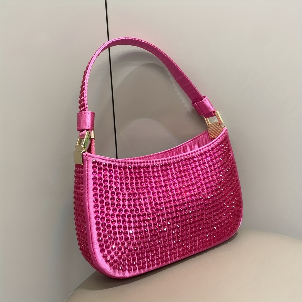 Juicy Couture Bag Be Classic Satchel - Pink Rainbow Logo