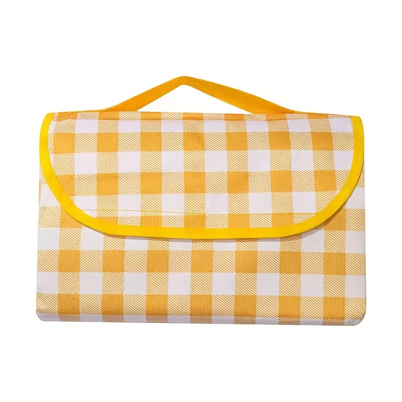 Manta de picnic al aire libre, manta portátil para acampar, mantas y mantas  (color S1, tapete de picnic blanco, tamaño: 59.1 x 59.1 in)