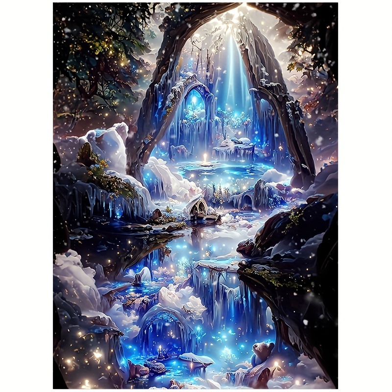 5d Artificial Diamond Painting Is Suitable For Adults And - Temu