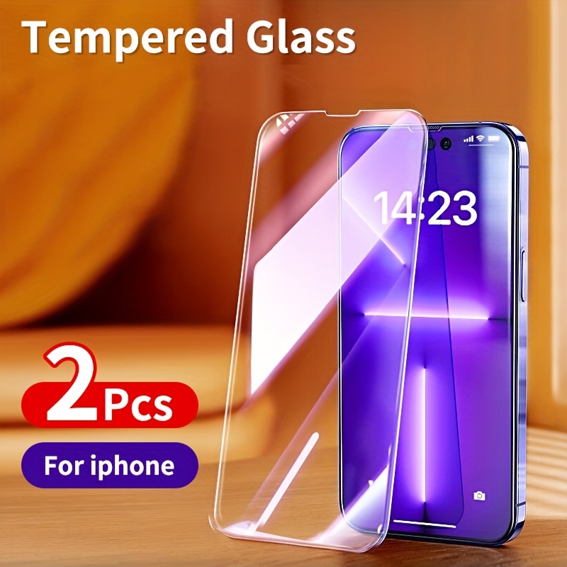 Película protectora de pantalla de vidrio templado transparente HD