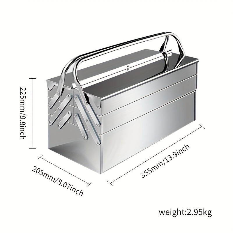 Stainless Steel White Vehicle Storage Container