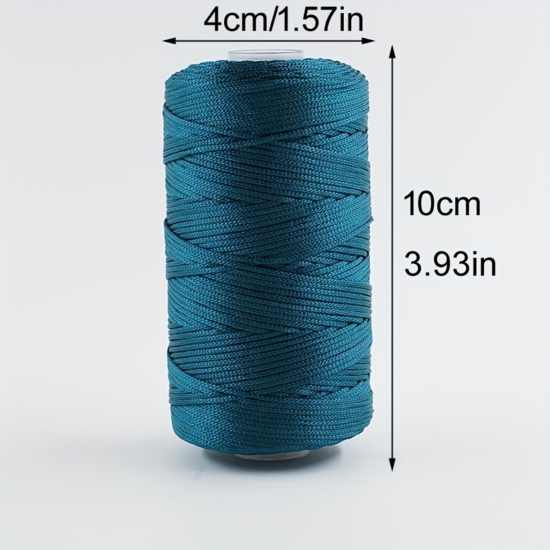 200g 3mm Color Nylon Cord Thread Crochet Hollow Line Macrame 100%  Polypropylene Fiber for DIY Hand-woven Cushion/Hat/Handicrafts - AliExpress