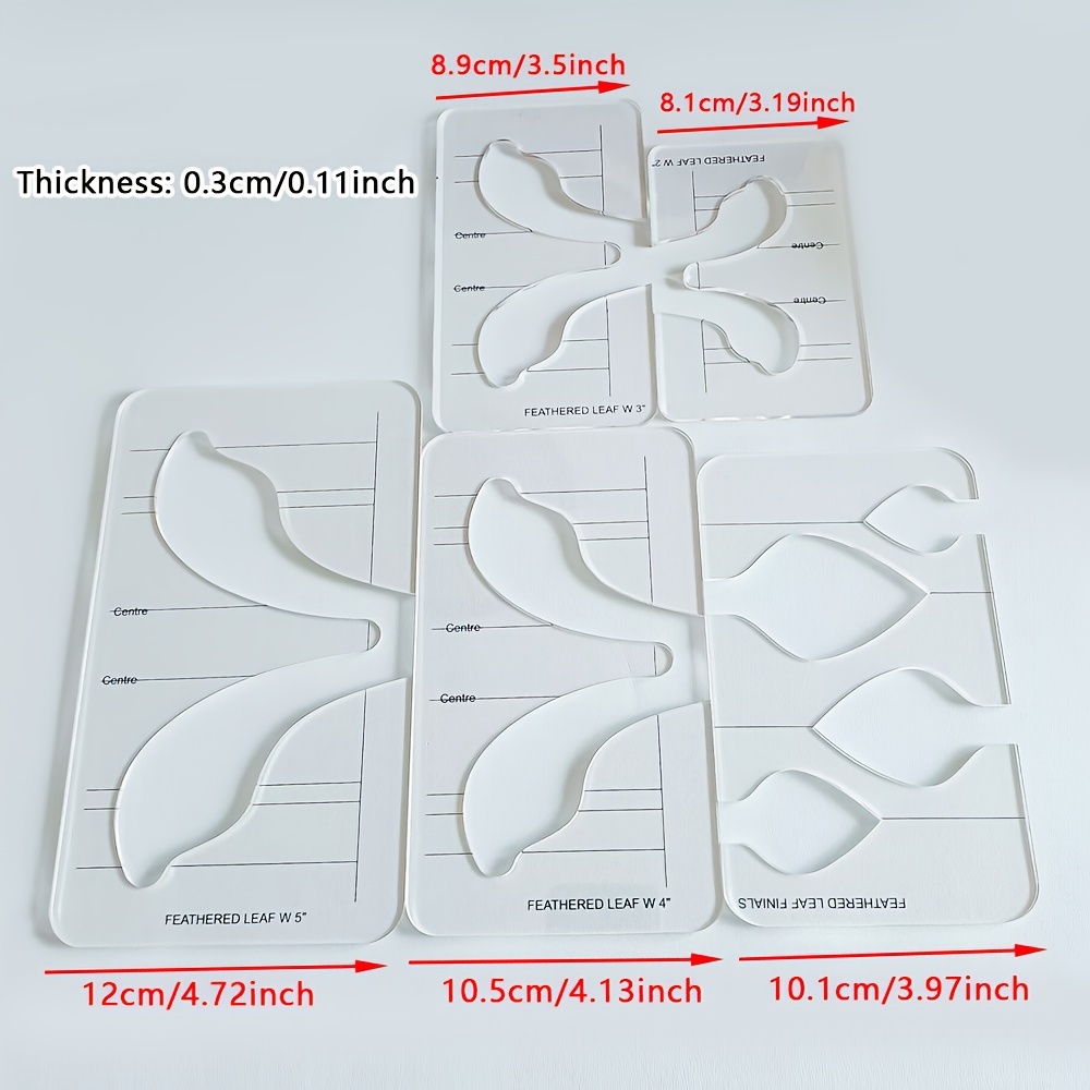 Acrylic Sewing Ruler Cutting Cloth Tools Quilting Tools - Temu