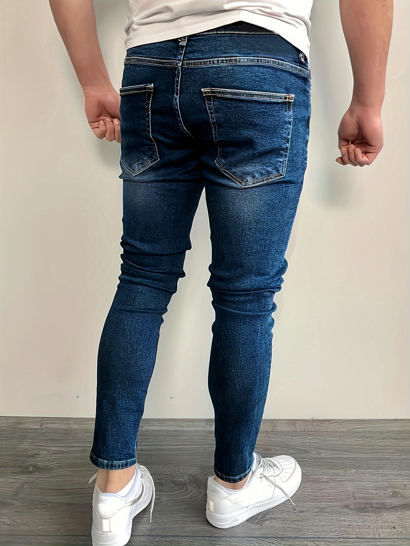 Skinny Jeans Men Jeans Trends 2019 Men's Casual Skinny Ripped