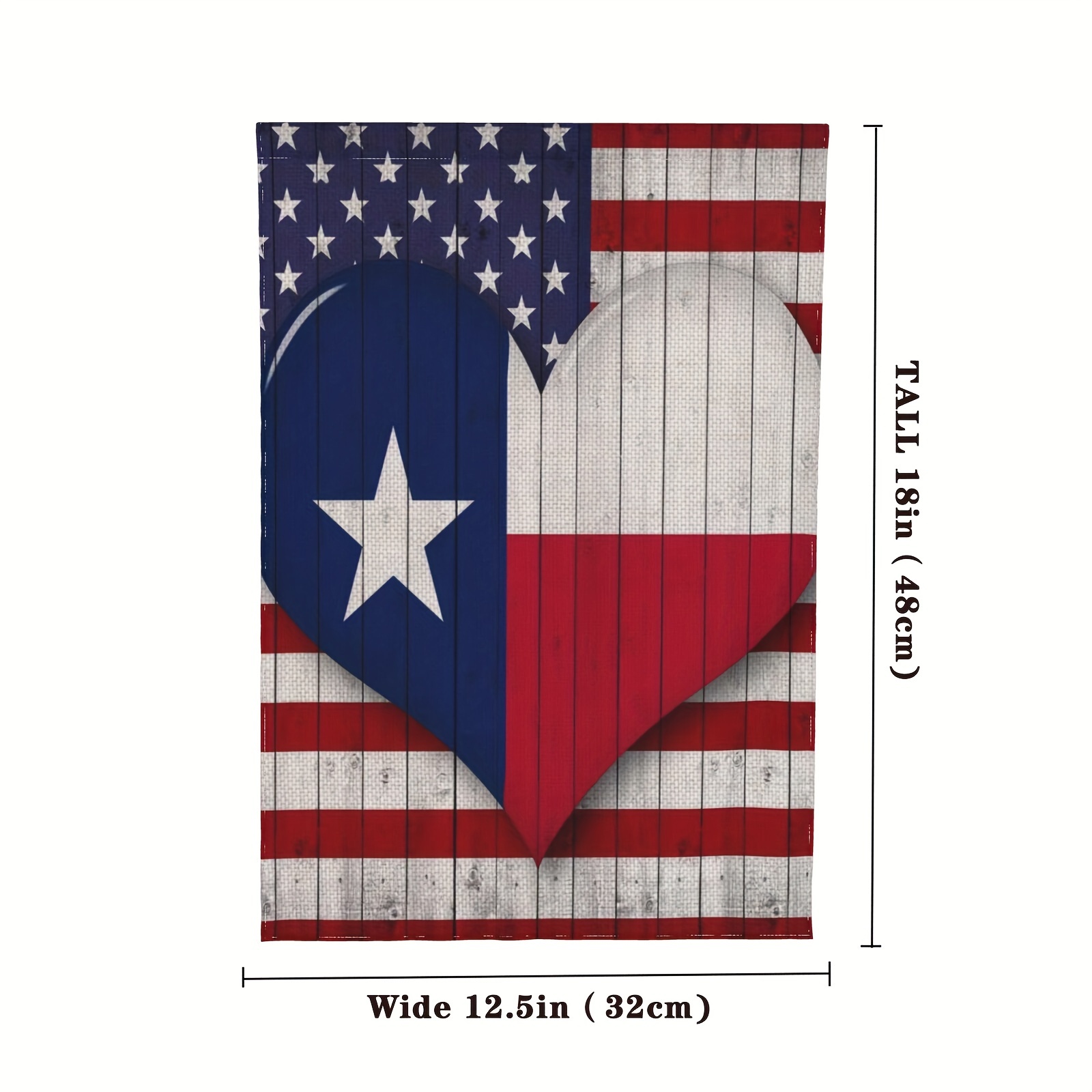 America Forever Trophy Bass Double Sided Garden Flag