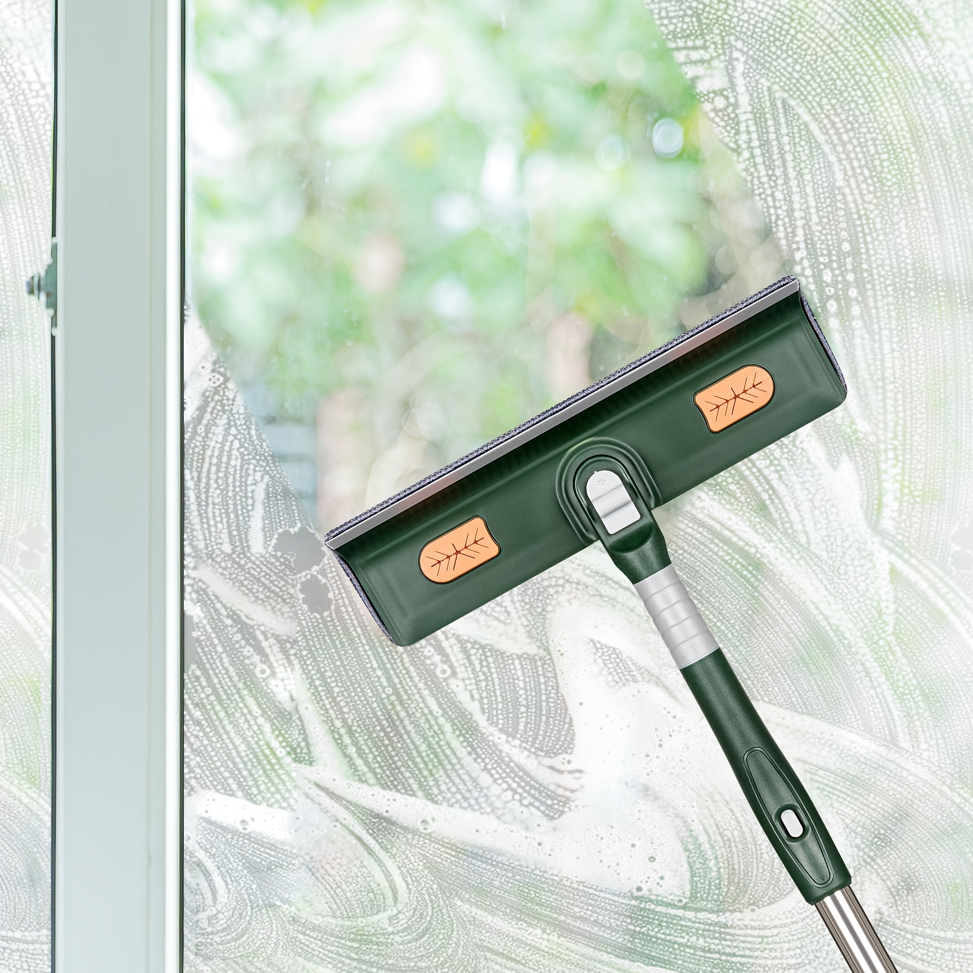 Professional Window Squeegee: Double Glazed Window Cleaner for Glass Car  Windows!