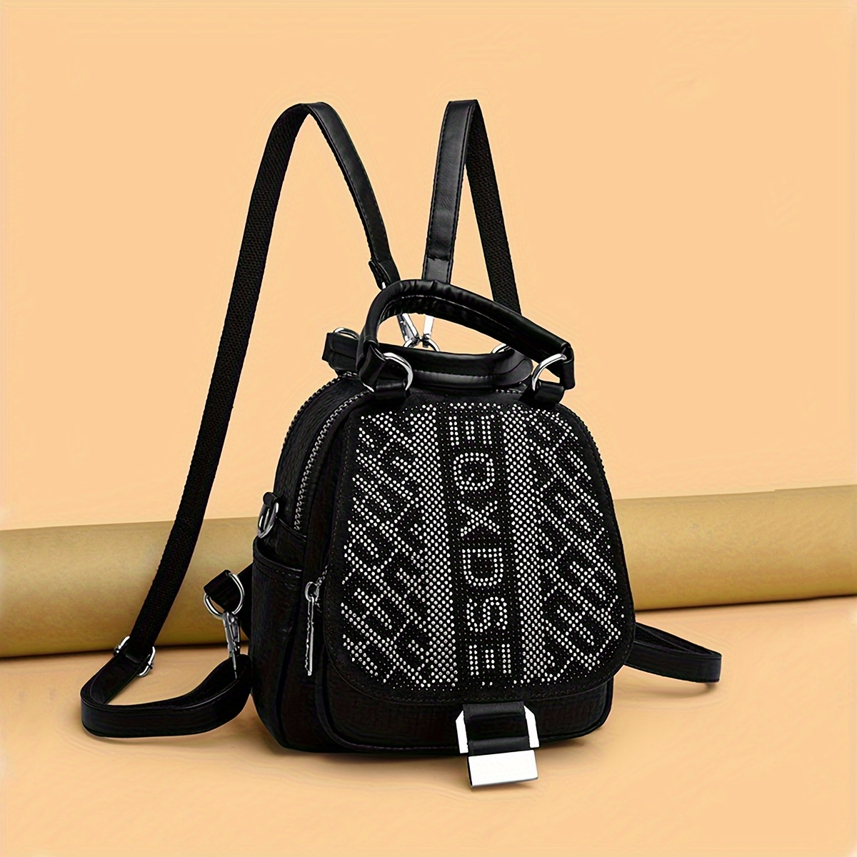 Small cloth hot sale backpack purse