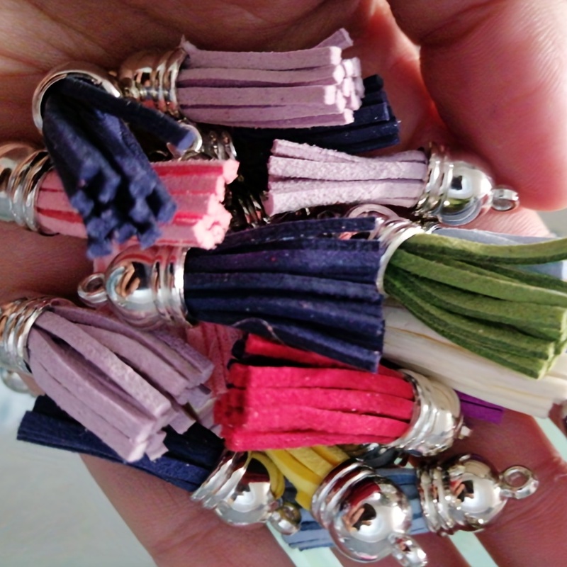 Random Color Fashionable Tassel Pendant Diy Pendant For - Temu