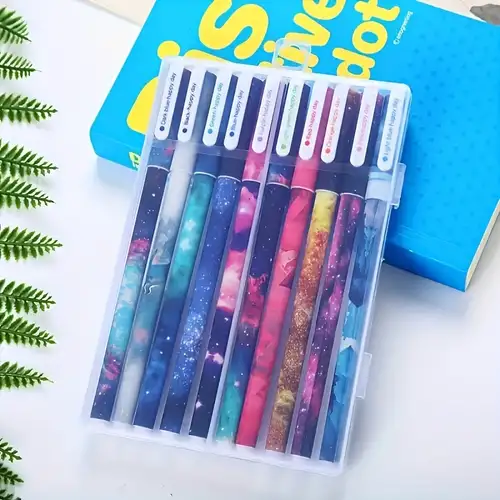Rainbow Gel Pens 6pc Fine Line 0.7mm Gel Pens Colored Gel Pens for Planners  Bible Journaling Rainbow Gel Pen Set Smooth Writing Pens 