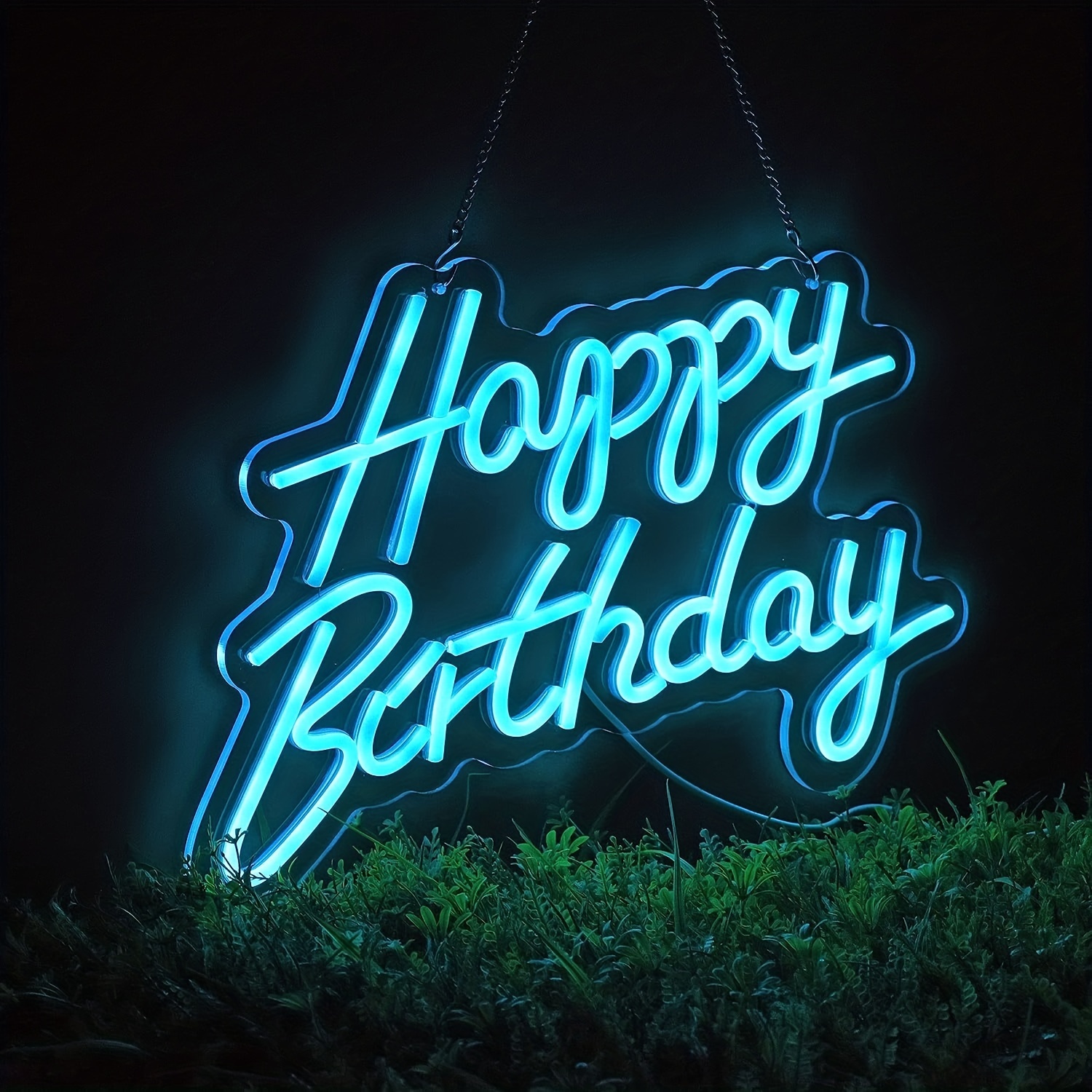 Happy Birthday Neon Sign Wall Decor Dimmable Switch Reusable - Temu