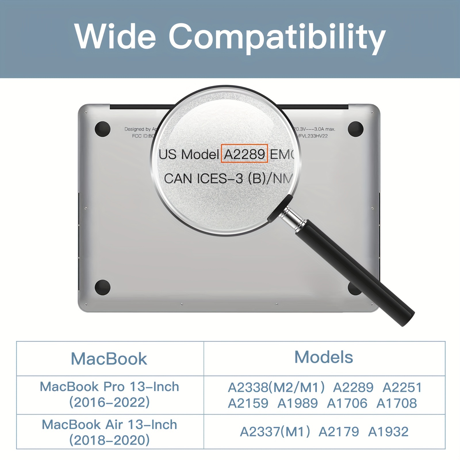Compatible With Macbook Pro (2016 1 M2) A2338/a2251/2289 And - Temu