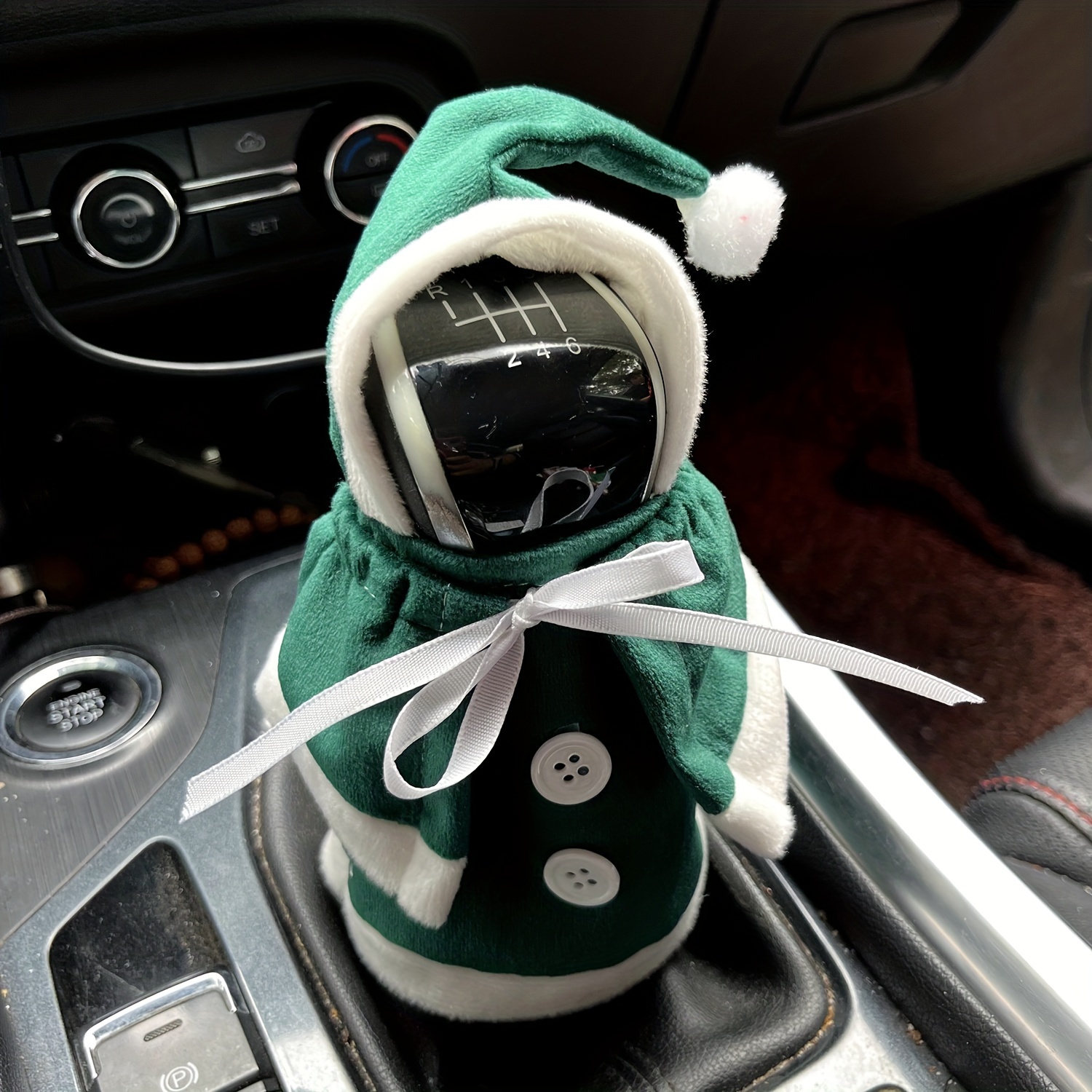Auto-schaltknauf-dekoration, Modischer Weißer Mini-pullover In  Weihnachtsbaumform, aktuelle Trends, günstig kaufen