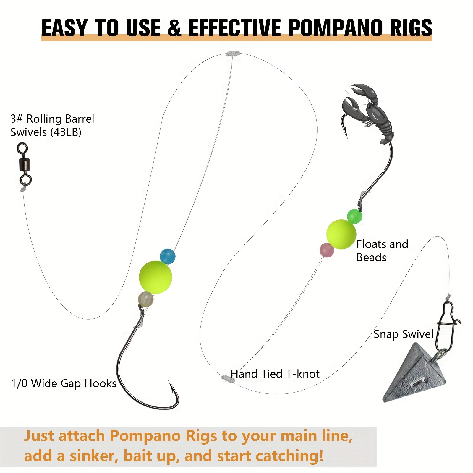 Pompano Rigs and Floats