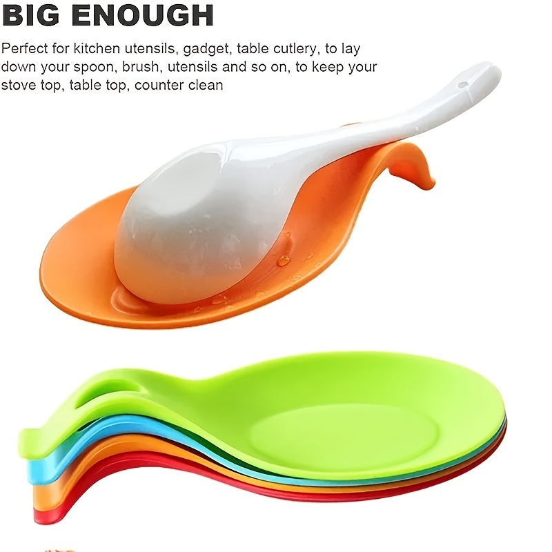 Kitchen Tools Silicone Mat Insulation Heat Resistant Spoon Kitchen