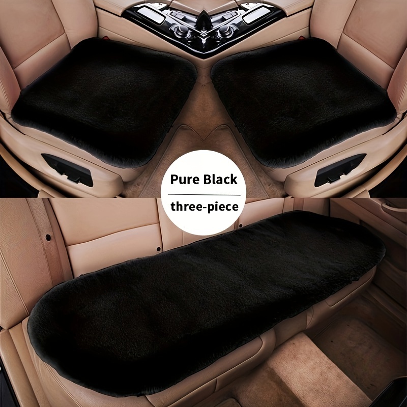 Upgrade Your Car Comfort With This Plush Plaid Car Seat - Temu