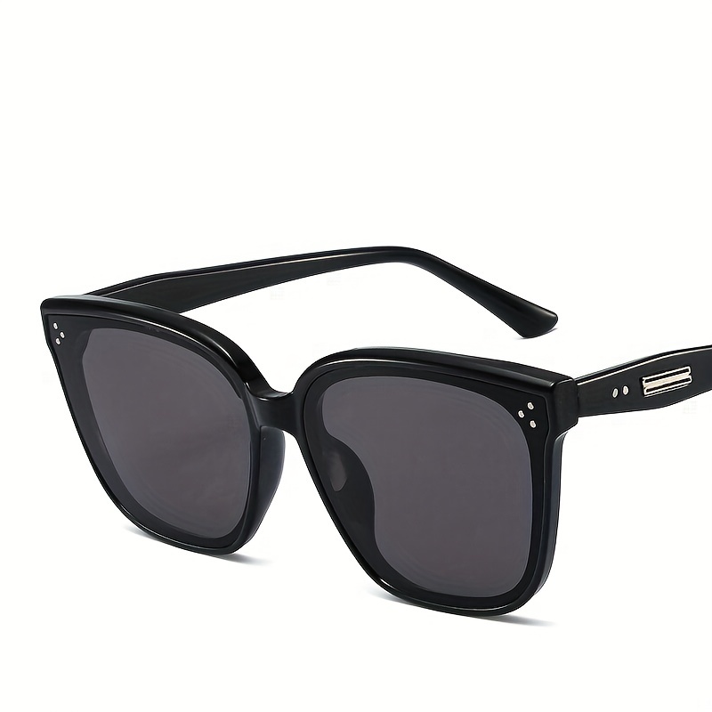 2pc Mens Trendy Casual Decorative Sunglasses Classic Square Frame