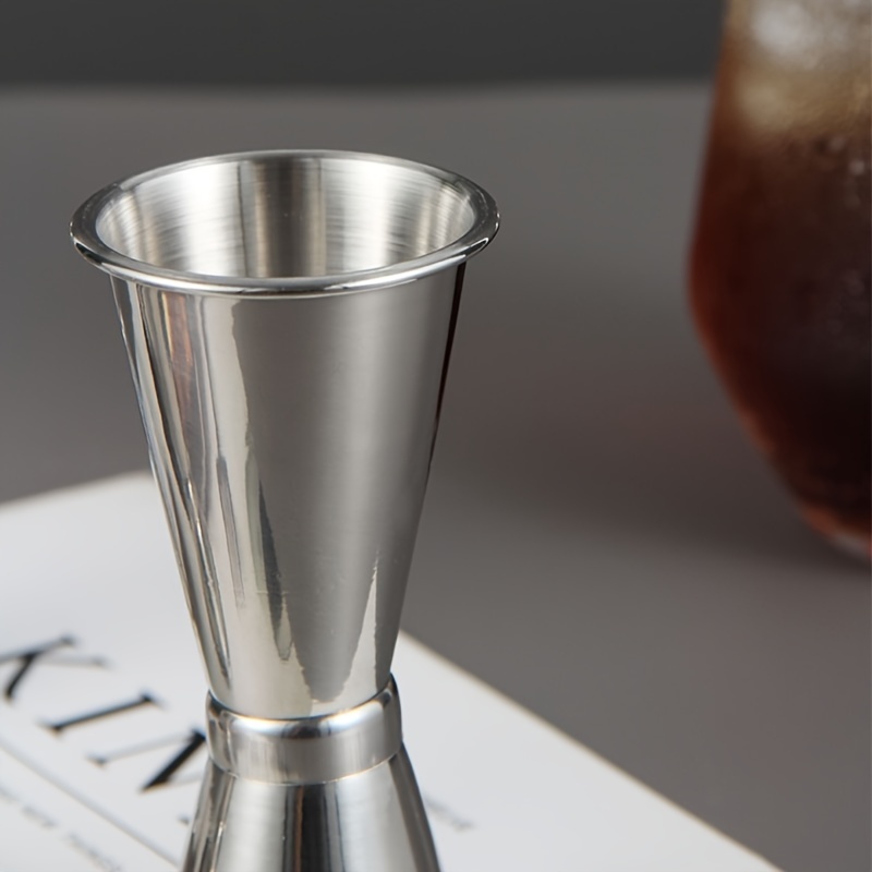 Cocktail Shaker Double Cocktail Measuring Cup Stainless - Temu