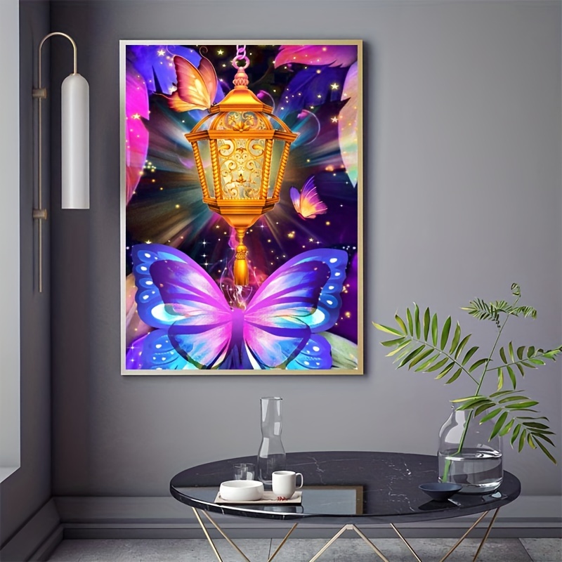 Adult Diamond Art Painting Kit, Full Drill Moon Lotus Diamond Painting For  Beginners, Round 5d Diamond Painting Picture Gem Art Painting Kit Diy Craft  Kit For Adults, 12x16 Inches