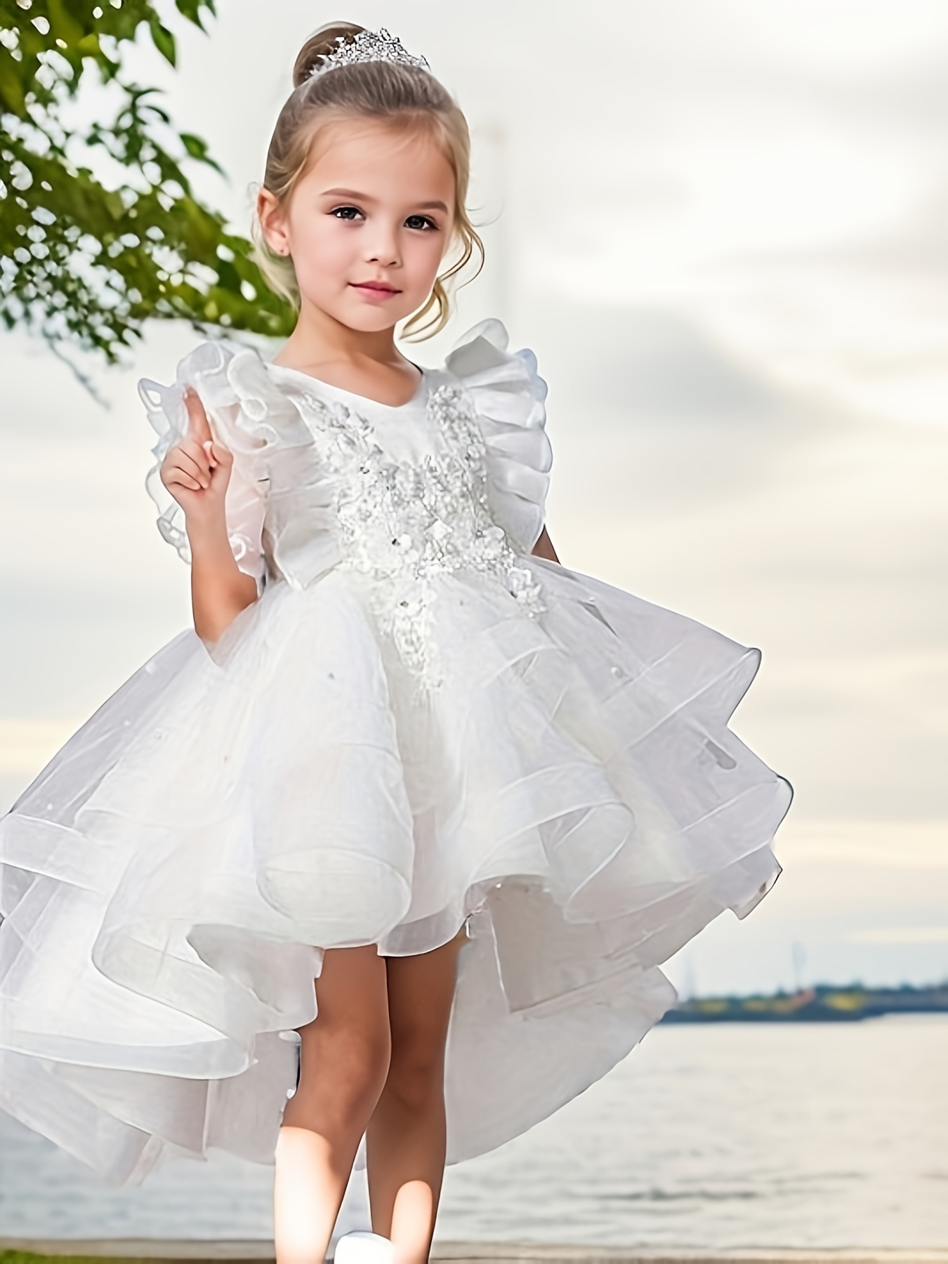 Lite Flowery Princess Gown – GlamEdge Dress & Gown