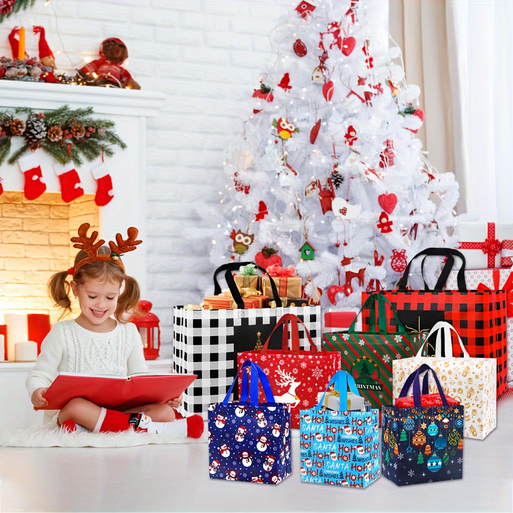  Gifts Large Stereoscopic Christmas Non Christmas woven