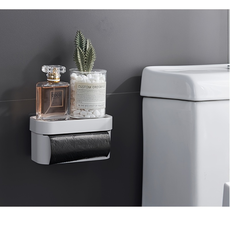 Wall Mounted Trash Bag Dispenser Organizer Conveniently Store and Dispense Garba