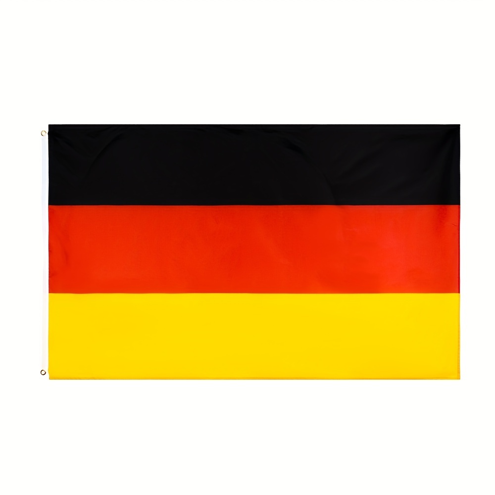 

(2x3fts, 3x5fts, 5x8fts) Multi-colored Black Red Yellow German Banner, German National Flag, Home Decor, Outdoor Decor, Yard Decor, Garden Decor, Holiday Decor,
