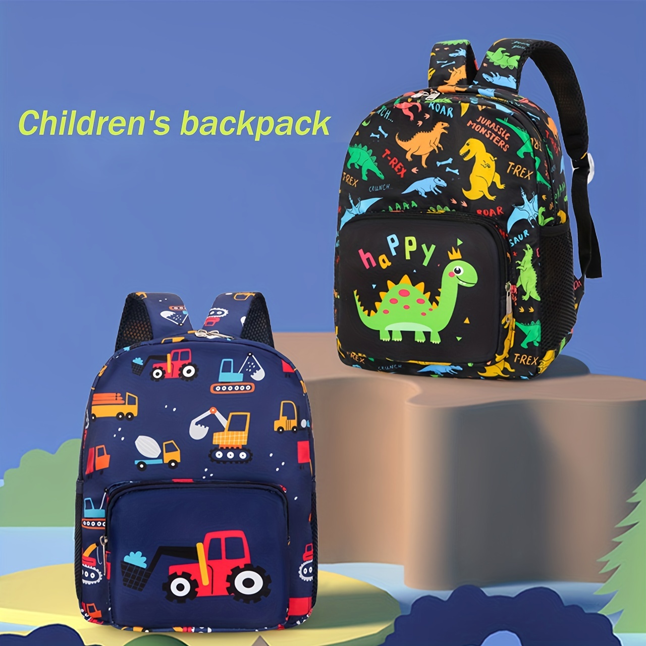 Cartoon Backpacks - Temu