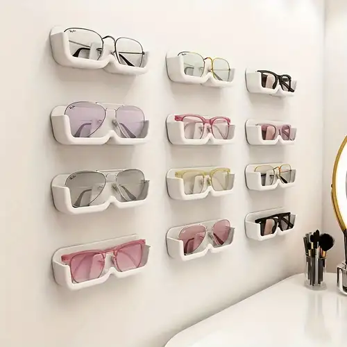 1 Stück An Der Wand Montierte Brillen-Aufbewahrungsbox, Stanzfreies  Brillen-Aufbewahrungsdisplay, Aufbewahrung Und Organisation Zu Hause - Temu  Germany