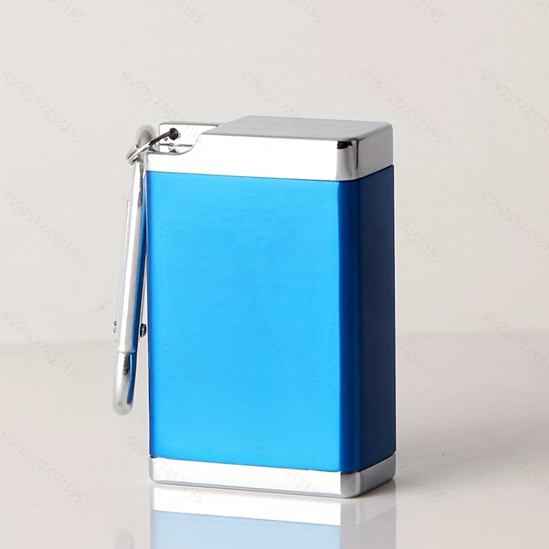 Rongchuang Tragbarer Mini-Aschenbecher mit Schlüsselanhänger