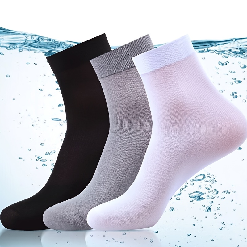 Calcetines de algodón con cinco dedos para hombre, medias transpirables de  tubo medio, a rayas, coloridas, para negocios, 5 pares