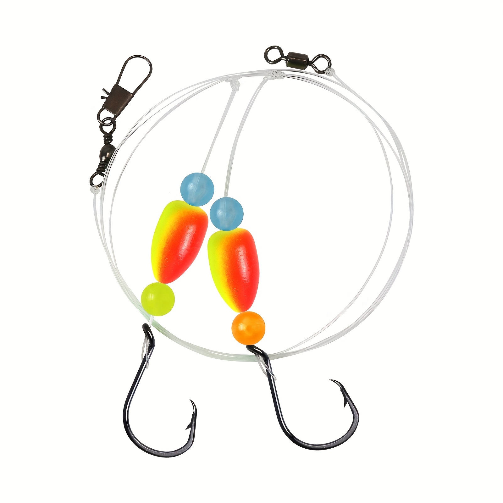  Pompano Rigs Making Kit Saltwater Surf Fishing Rig Accessories  Bottom Rig Parts Pompano Foam Floats Circle Hooks Fishing Beads Swivels Duo  Lock Snaps : Sports & Outdoors