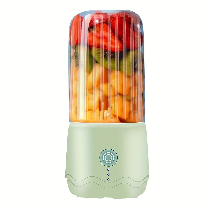 Portable Wireless Blender: 8 blade Usb Travel Juice Cup With - Temu