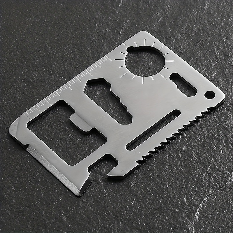 Creative Stainless Steel Multifunctional Tool Card Metal - Temu