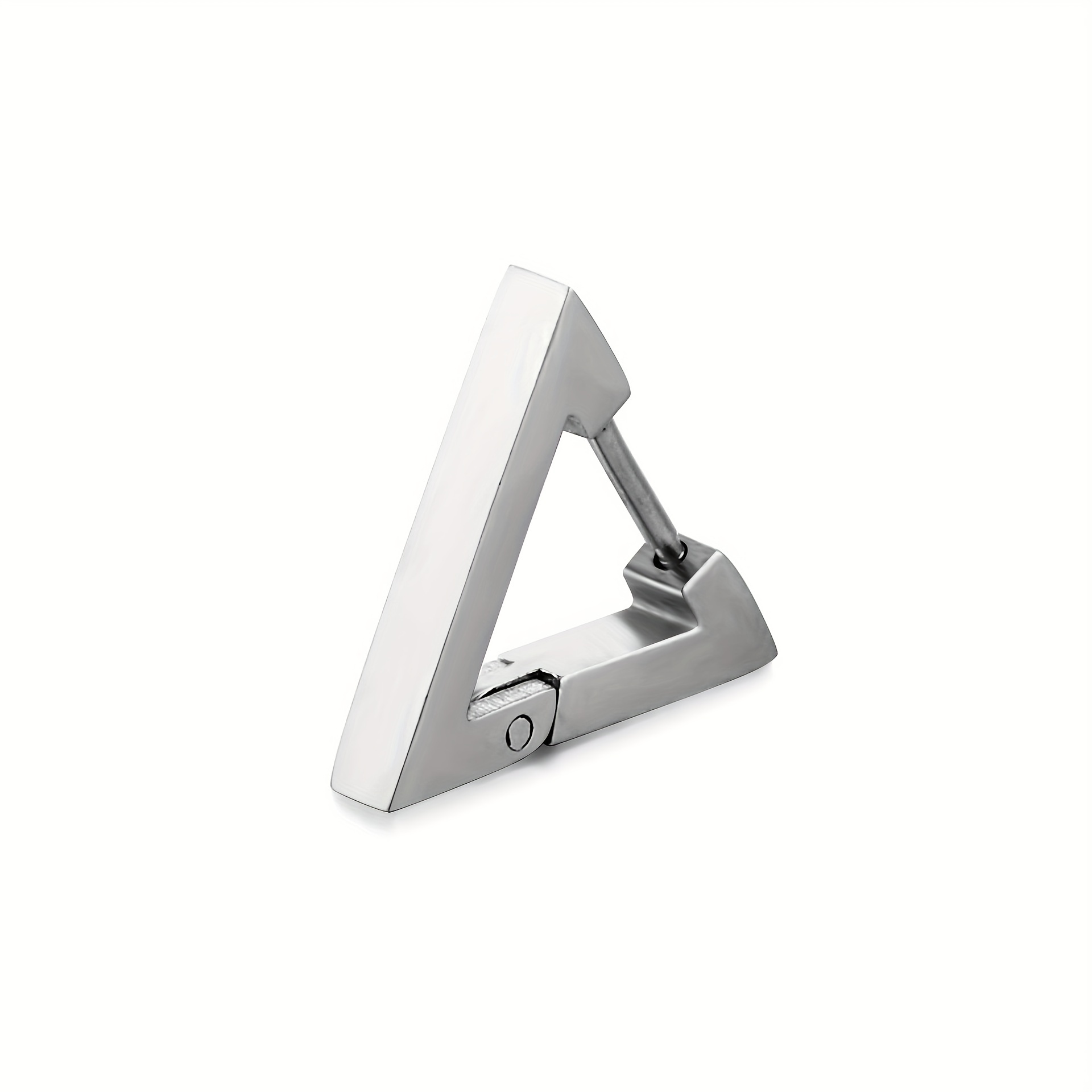 Punk Triangle Titanium Steel Earring