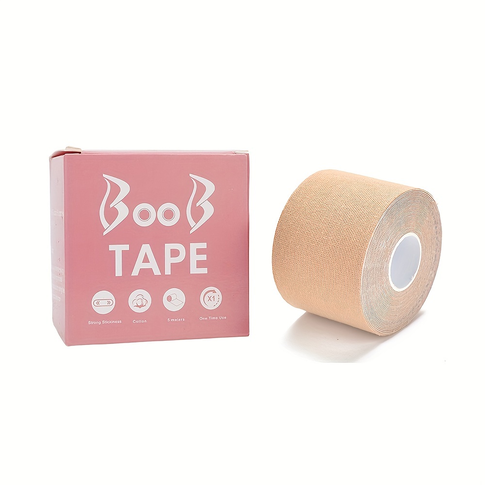 Boob Tape 3 Larger Breast Lift Tape, Straight Sticky Bra, in