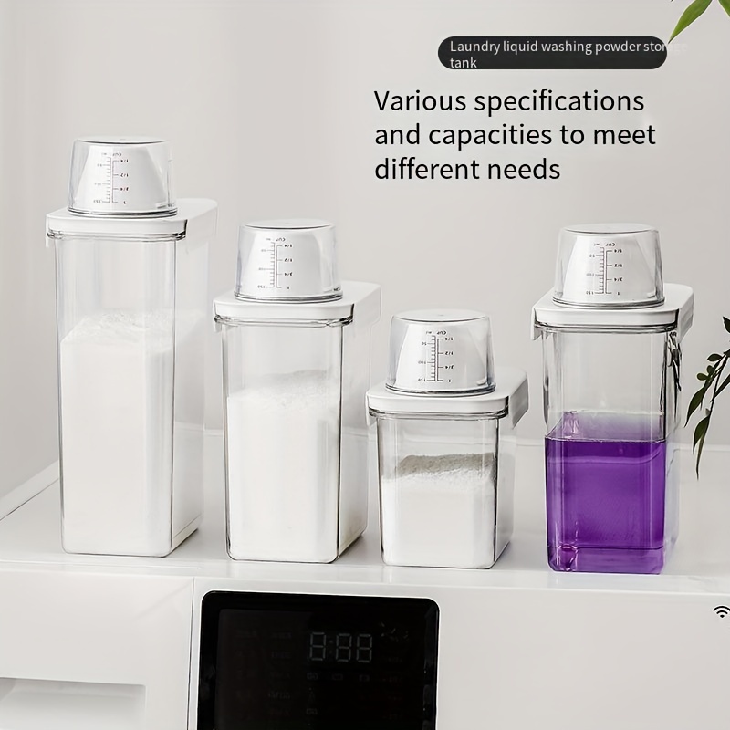 Dishwasher Tablet Storage, Laundry Pod Holder, Waterproof Jar for Cleaning  Pods 