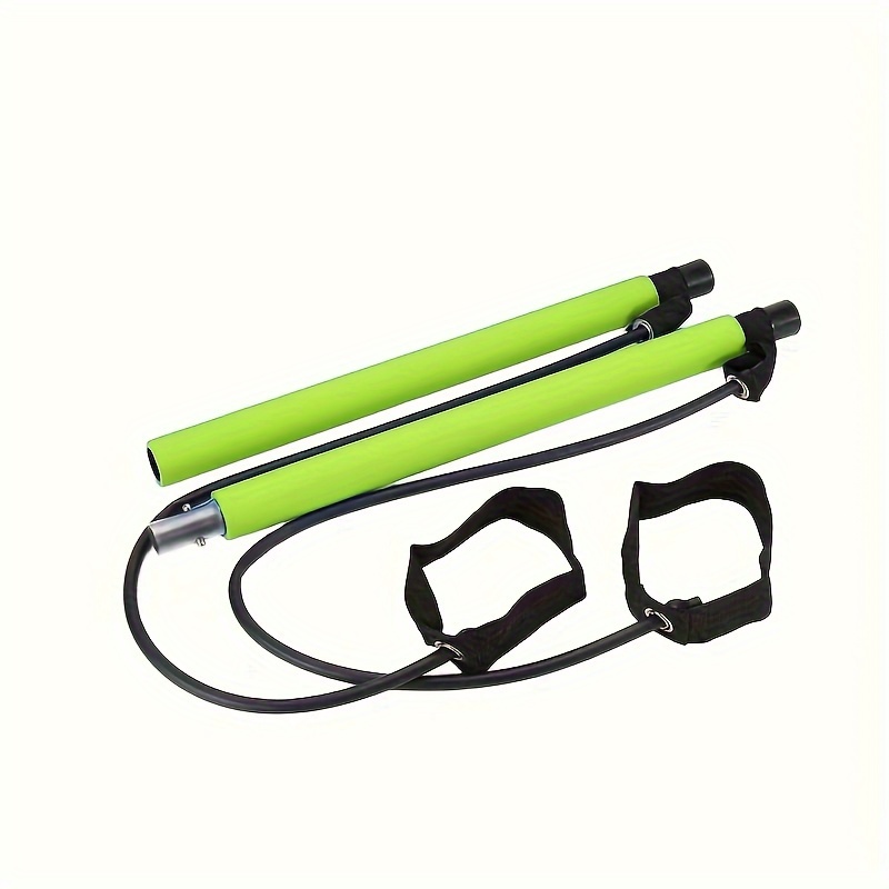 1 set Upgraded Portable Pilates Bar Kit with Resistance Bands - Home Gym  Workout Equipment for Men and Women - Strengthen and Tone Your Body Anywhere