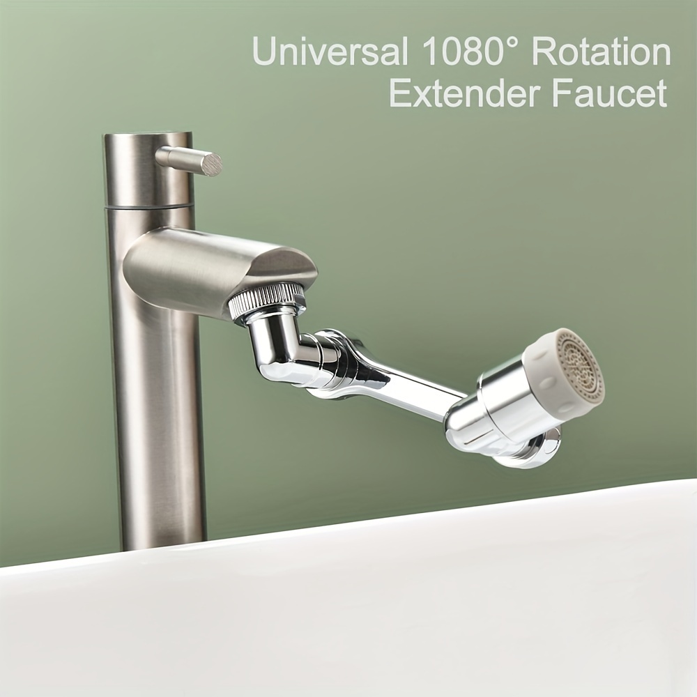 1 Extensor Grifo Rotación Plástico Universal 1080 ° Cabezal - Temu