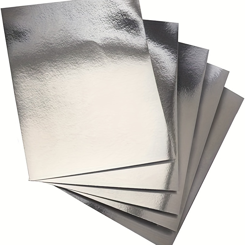 A4 Size Metallic Paper Card Stock Stationary Foil Board - Temu
