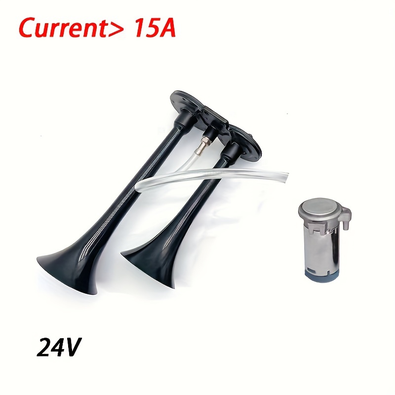 150db Super Loud Dual Trumpet Air Horn Kit 12v/24v - Temu