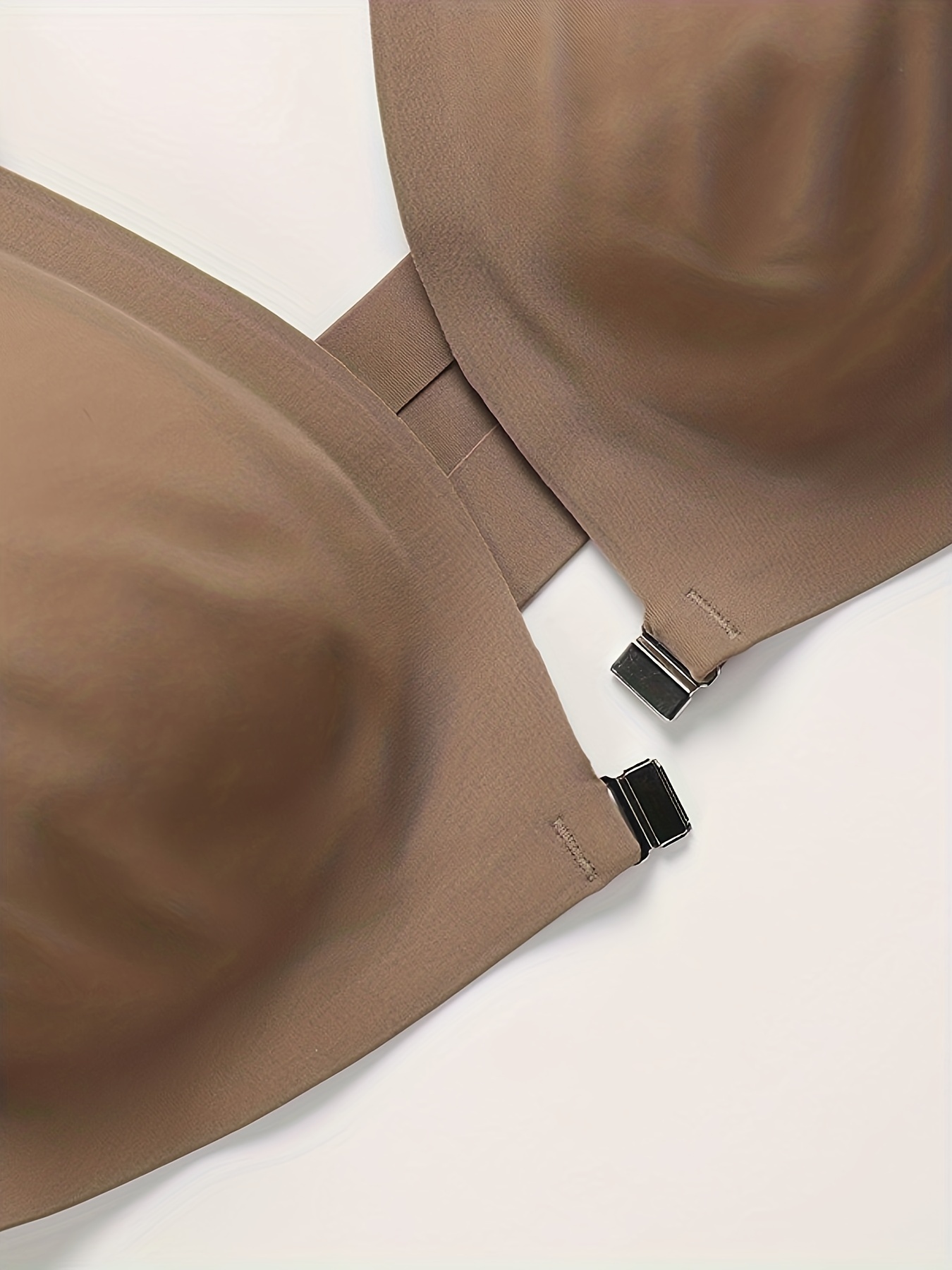 Front Buckle Push Bras Comfy Thin Adjustment T shirt Bra - Temu New Zealand